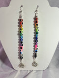 Major Rainbow Evil Eye Earrings