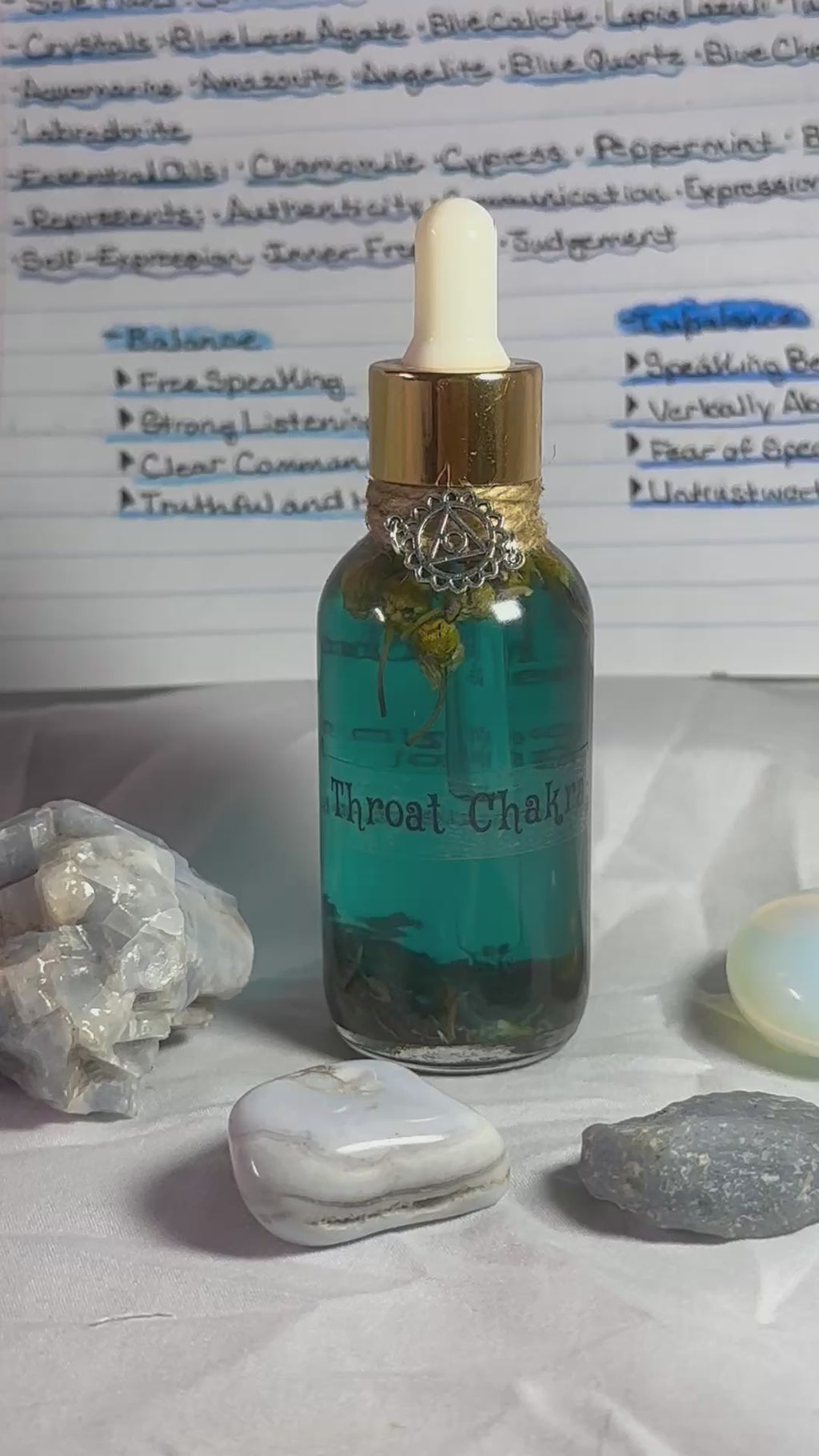 Throat Chakra Oil