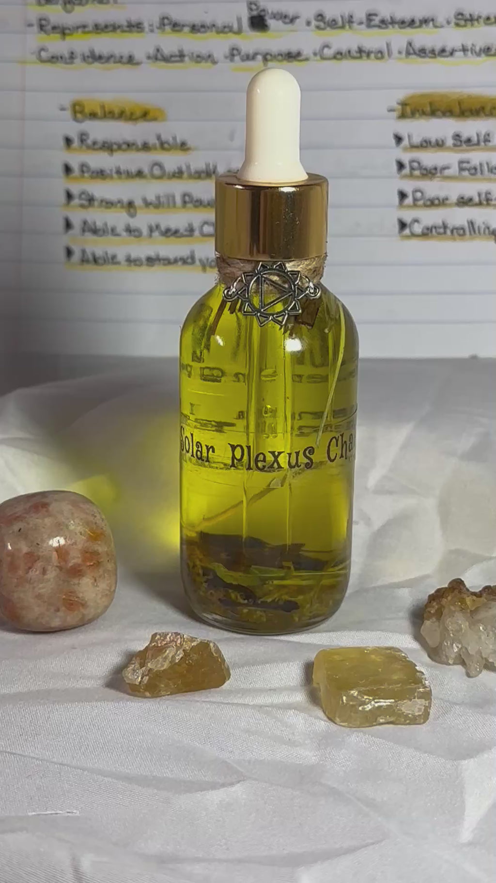 Solar Plexus Chakra Oil